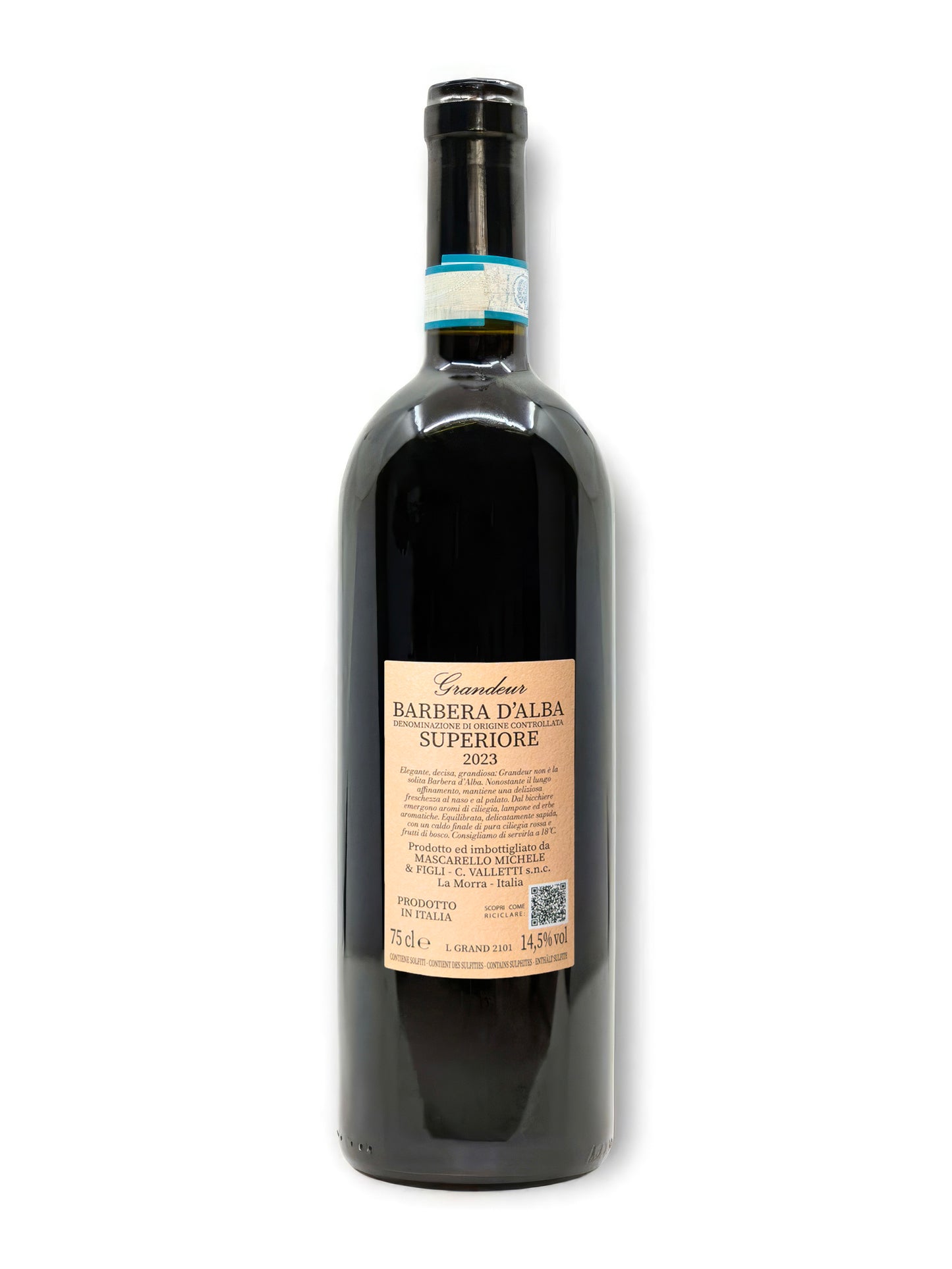 Grandeur Barbera D'Alba DOC 2021