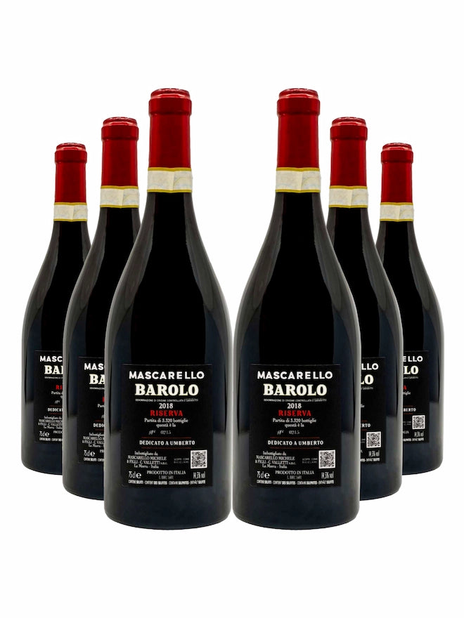 6x Barolo RISERVA Umberto D.O.C.G. 2018