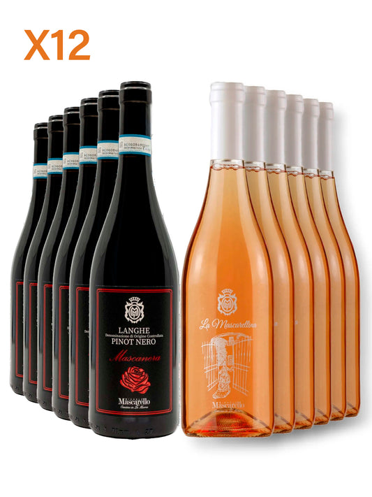 Roséwein „La Mascarellina“.